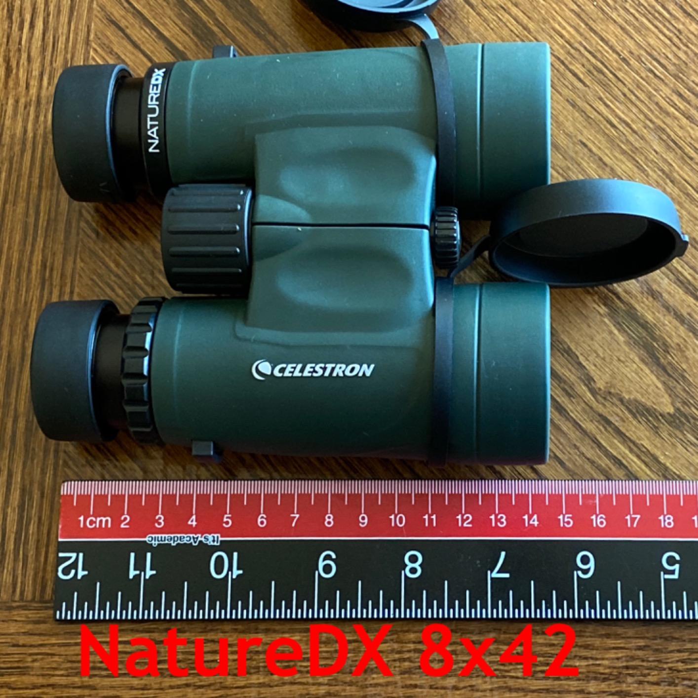 Celestron Nature DX 8x42 Waterproof Binoculars for Bird Watching & Outdoors | Phase-Coated BaK-4 Prisms, Bright Fully Multi-Coated Optics, 42mm Objective Lenses, Durable Rubber Armor, Outdoor&Nature Viewing customer photo 1