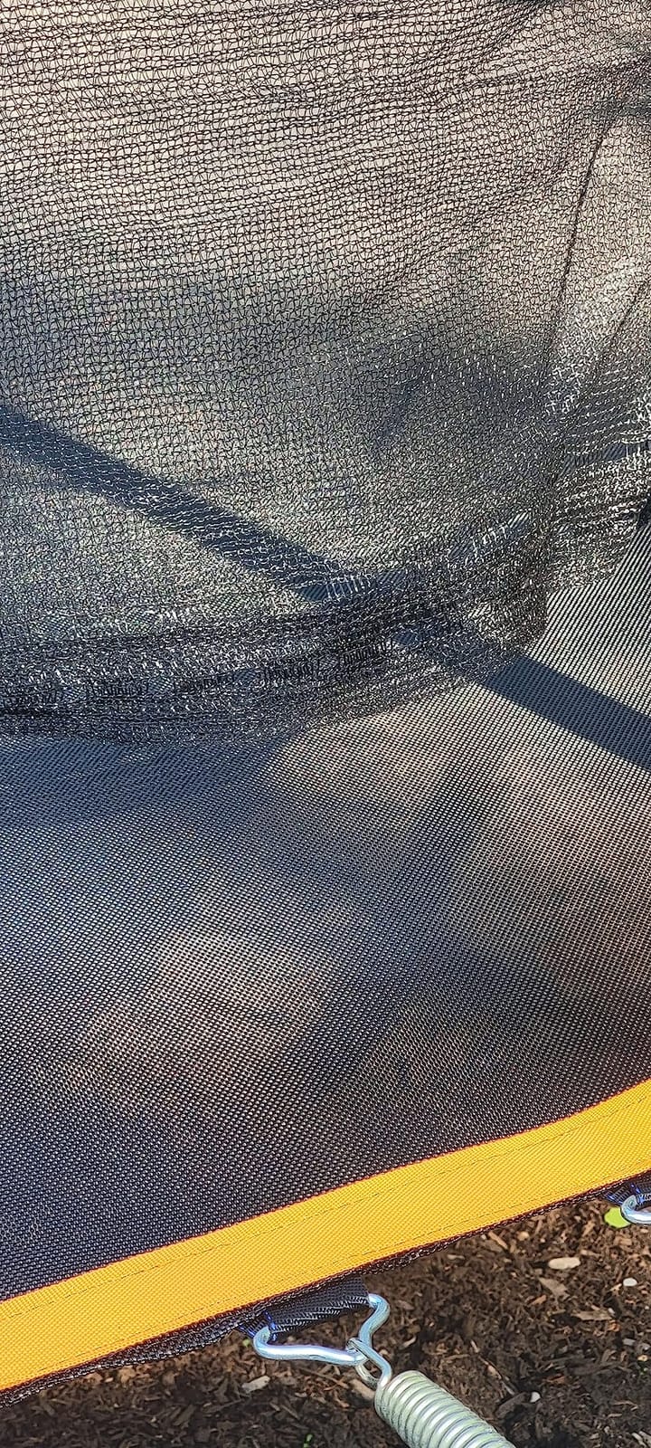 Replacement Trampoline Safety Net Enclosure - for 12ft 14ft 15ft Skywalker, Bounce Pro, AirZone, JumpZone, Walmart, and Many More - Breathable, Tear and Weather-Resistant customer photo 2