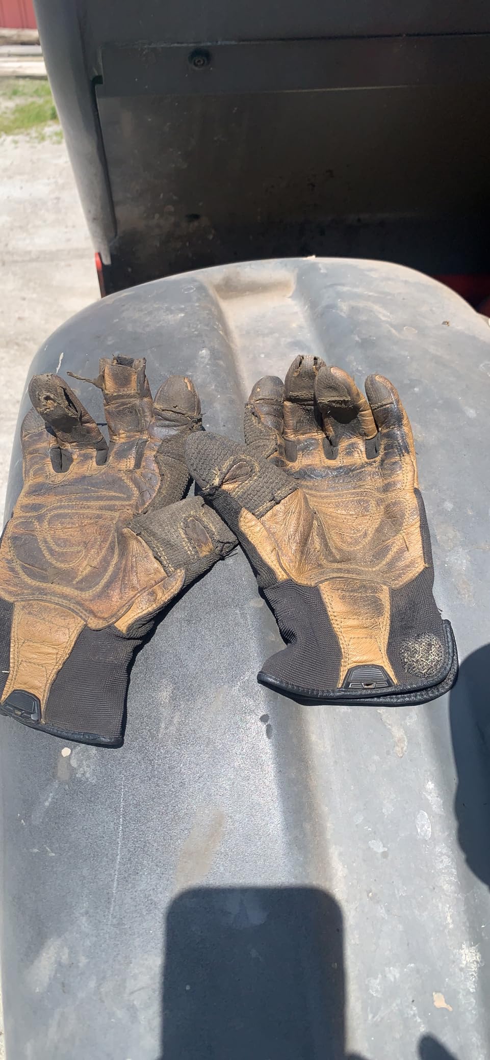 Ironclad Ranchworx Work Gloves RWG2, Premier Leather Work Glove, Performance Fit, Durable, Machine Washable customer photo 1