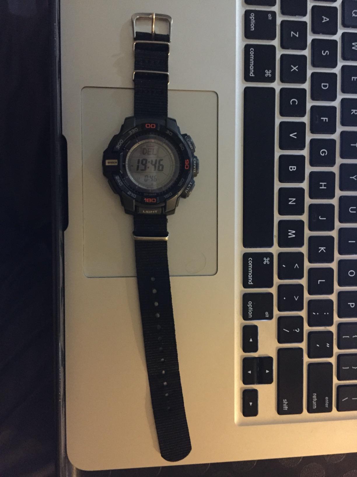 Casio Men's Pro Trek PRG-270-1 Tough Solar Triple Sensor Multifunction Digital Sport Watch customer photo 1