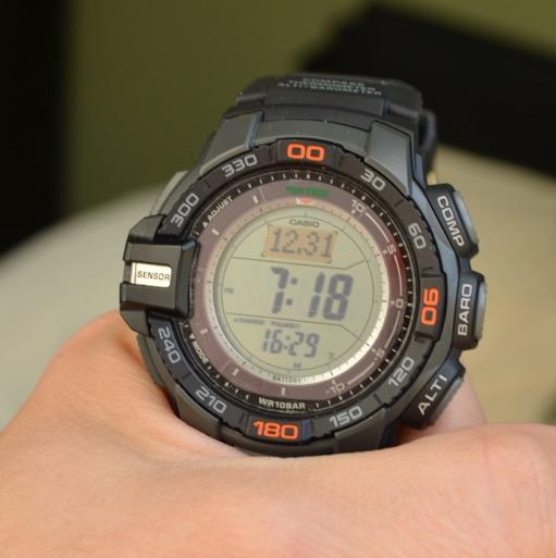 Casio Men's Pro Trek PRG-270-1 Tough Solar Triple Sensor Multifunction Digital Sport Watch customer photo 2