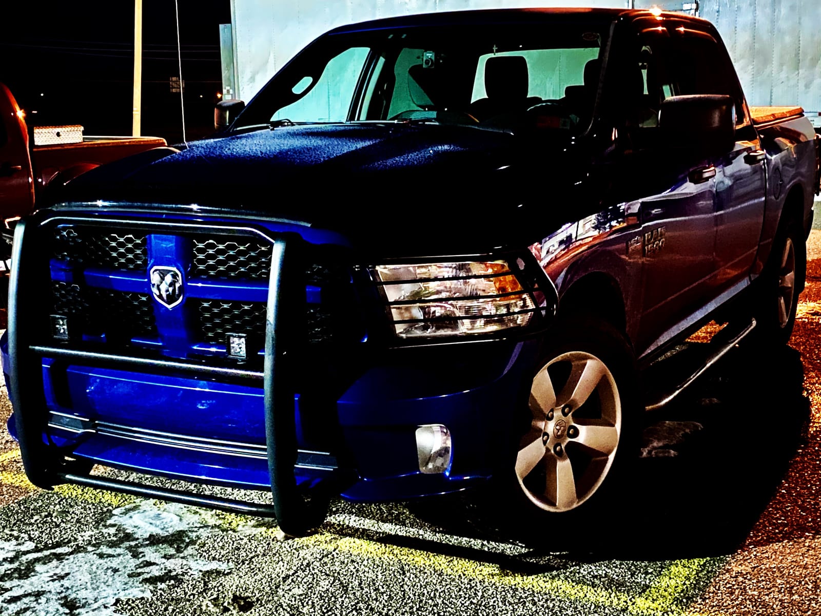 ARIES 5058 1-1/2-Inch Black Steel Grille Guard, No-Drill, Select Dodge, Ram 1500 customer photo 2