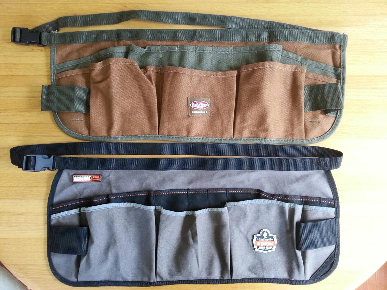 Bucket Boss Canvas SuperWaist Work Apron in Brown, 80100 customer photo 1