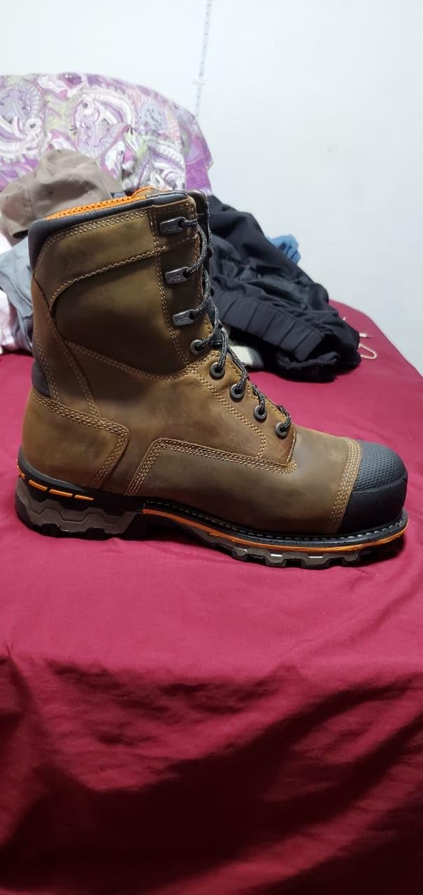 Timberland PRO Men's Boondock 8 Inch Composite Safety Toe Waterproof Work Boots customer photo 1