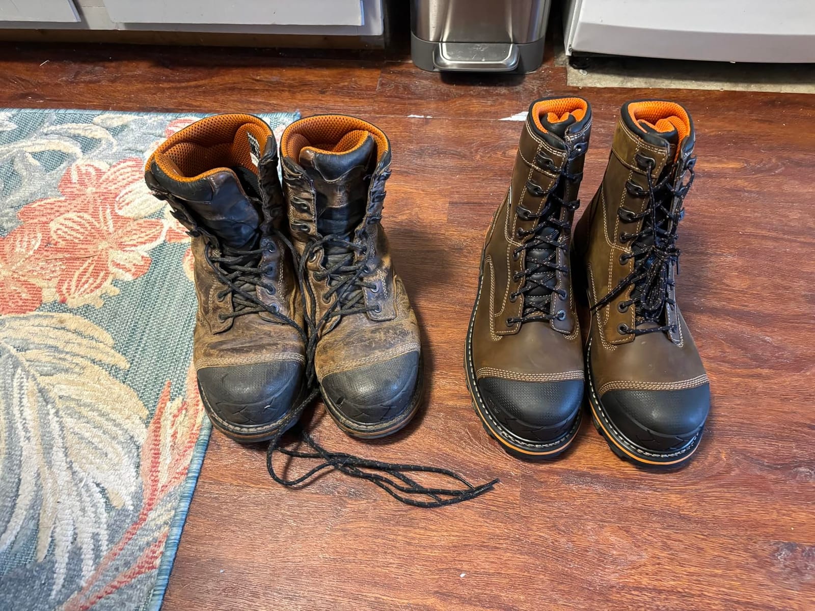 Timberland PRO Men's Boondock 8 Inch Composite Safety Toe Waterproof Work Boots customer photo 2