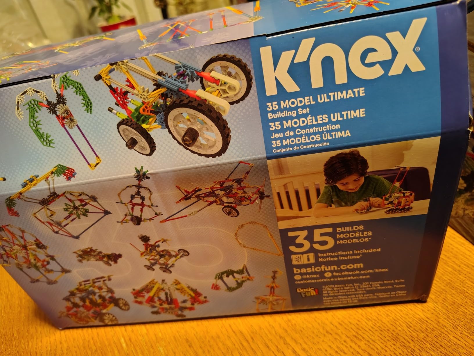 K'NEX - 70 Model Building Set, 705 Pieces, STEM Learning, Creative Play Set, Ages 7+ - Amazon Exclusive customer photo 2