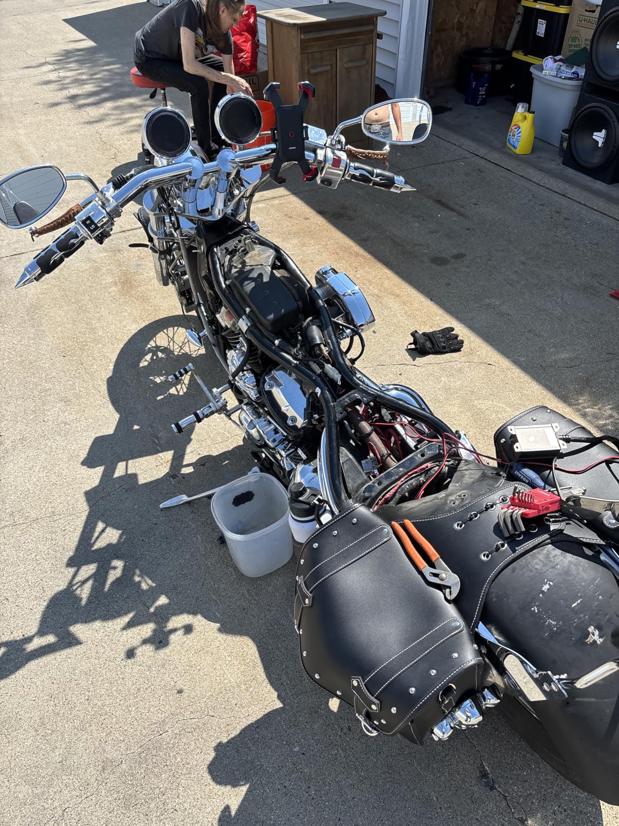 BOSS Audio Systems MC420B 3 Inch Motorcycle Speakers and Amplifier Sound System customer photo 1