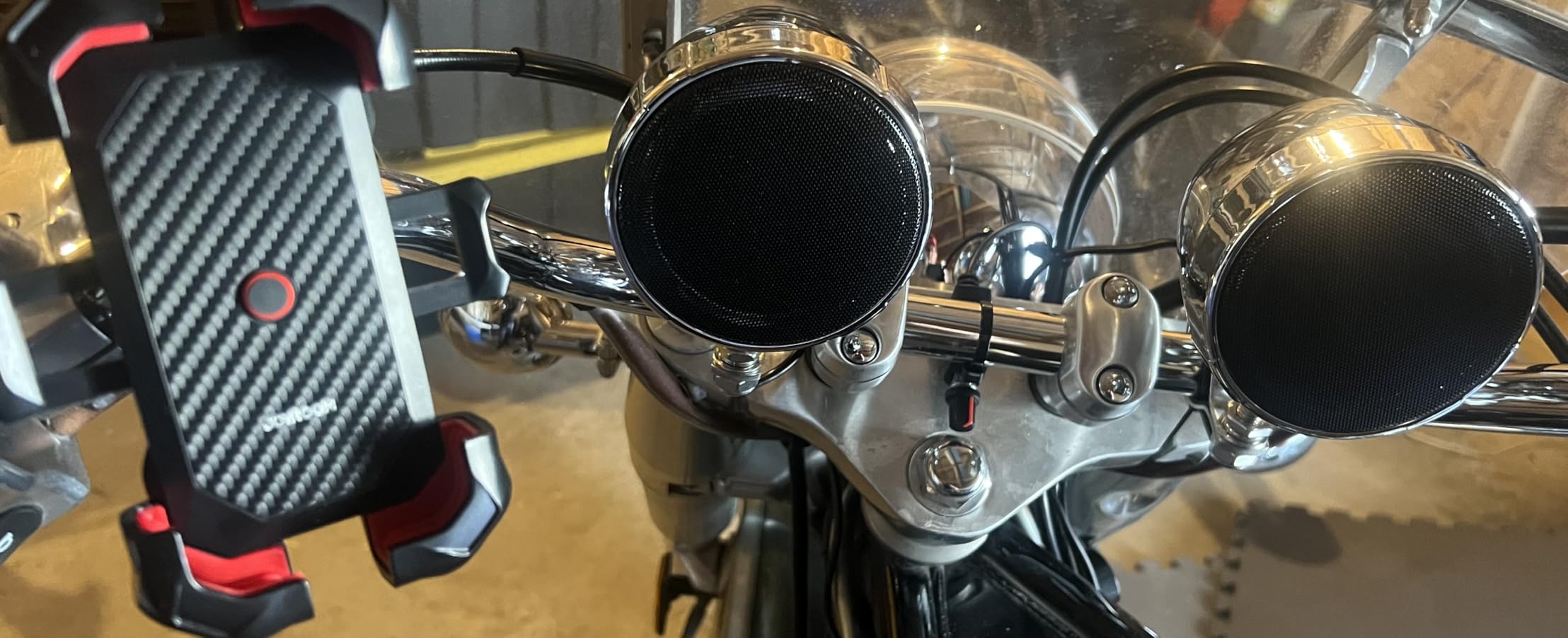 BOSS Audio Systems MC420B 3 Inch Motorcycle Speakers and Amplifier Sound System customer photo 2