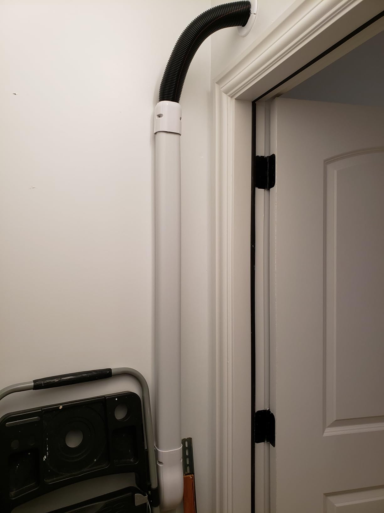 Ductless HVAC Mini Split Line Set Cover - for AC Line Cover (White 3x7.5ft) | Protects mini split AC line sets from weather and damage while providing a clean, organized appearance for installations. customer photo 1