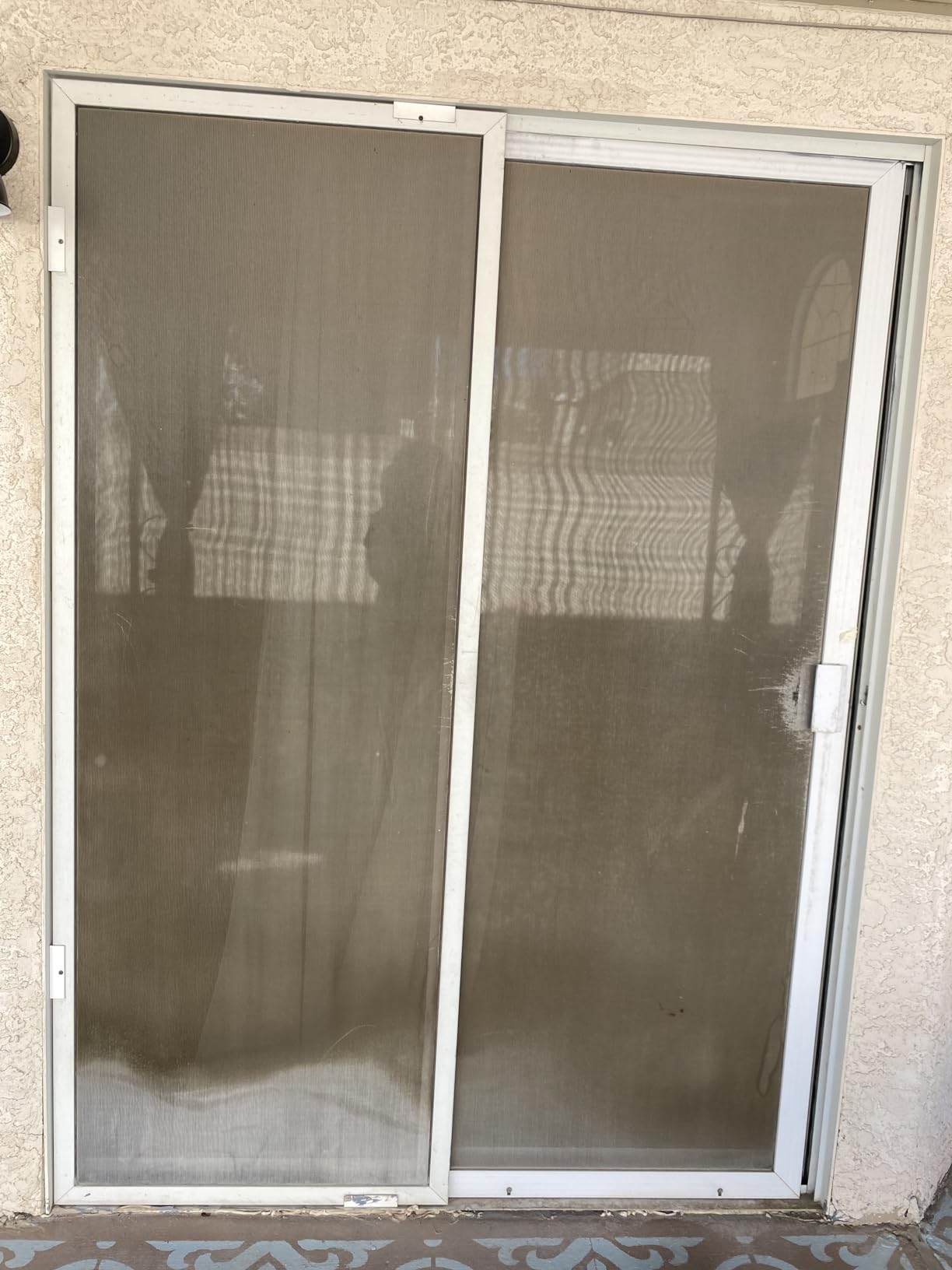 ADFORS Solar Screen, 48 Inches x 84 Inches Roll - UV-Resistant Replacement Screen for Windows and Doors - Charcoal customer photo 1