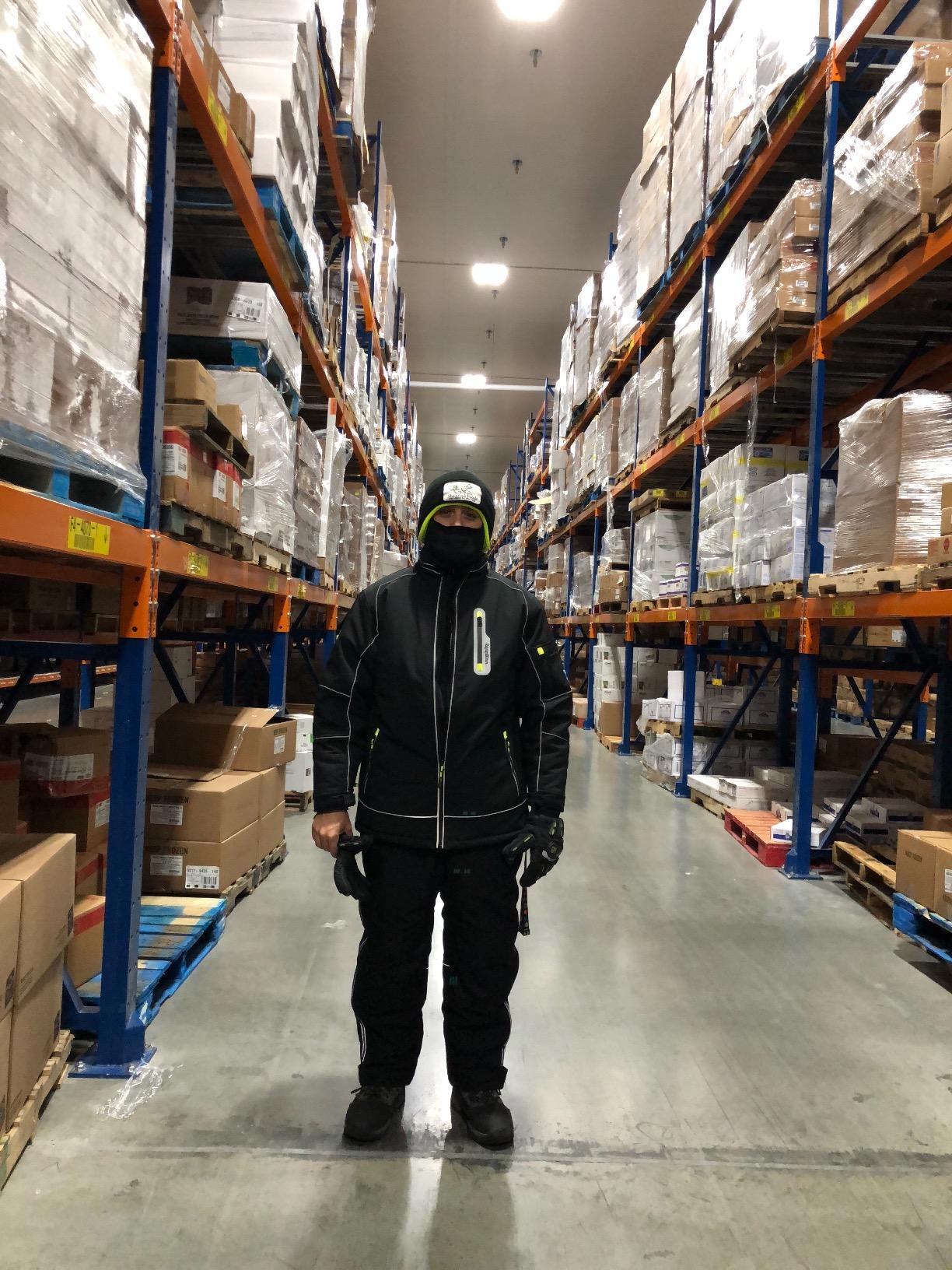 RefrigiWear Men's Hi Vis Extreme Insulated Bib Overalls, Rated to -60°F customer photo 1