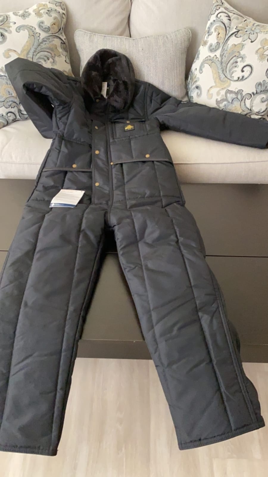 RefrigiWear Unisex Iron-Tuff Warm Insulated Coveralls, Rated to -50°F customer photo 1