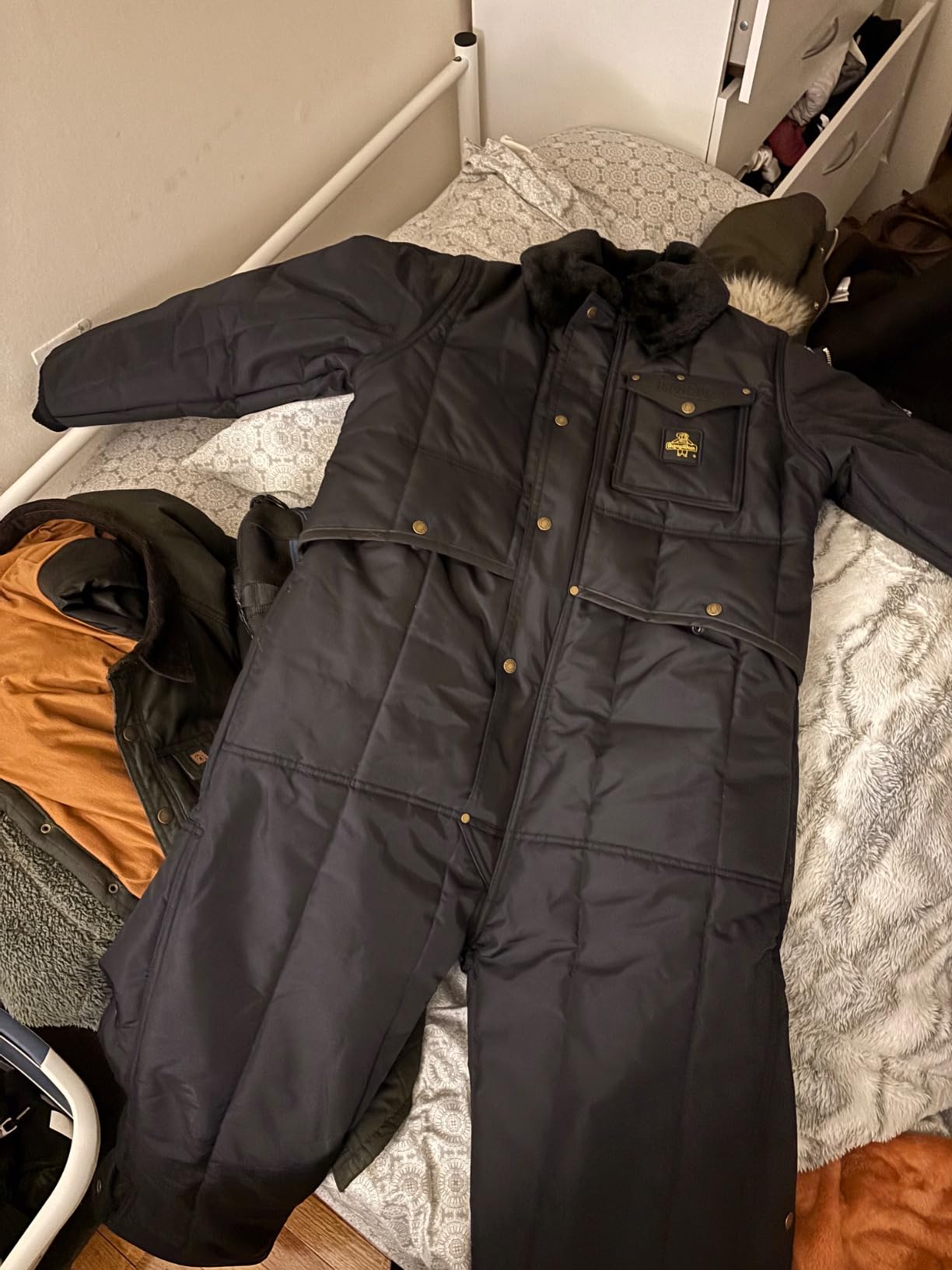 RefrigiWear Unisex Iron-Tuff Warm Insulated Coveralls, Rated to -50°F customer photo 2