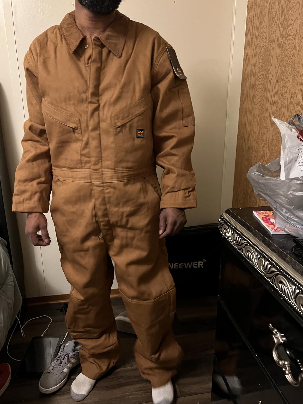 Walls Men's Zero-Zone Duck Insulated Coverall customer photo 2