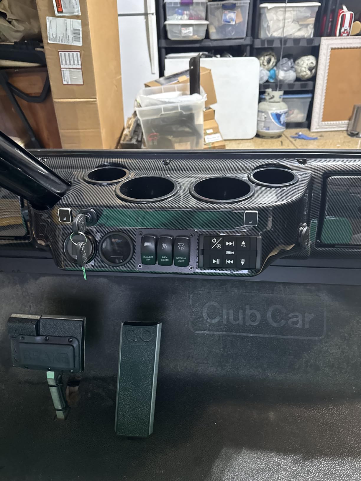 NOAM NUTV4 Quad - 4 Channels Marine Bluetooth ATV/Golf Cart/UTV Tower Speakers Stereo System customer photo 2