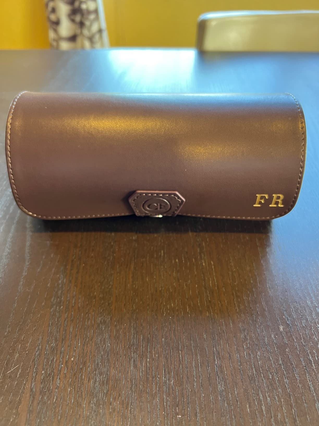 CASE ELEGANCE 3-Watch Travel Case Roll Organizer - Black | Vegan faux leather, for men, watch display case customer photo 1