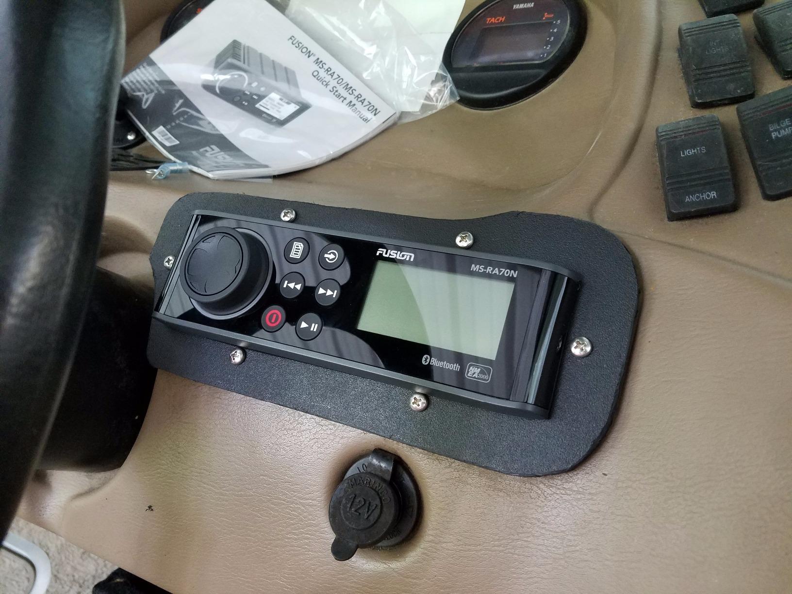 Fusion Entertainment MS-RA70N Marine Entertainment System with Bluetooth with NMEA 2000 compatibility customer photo 1