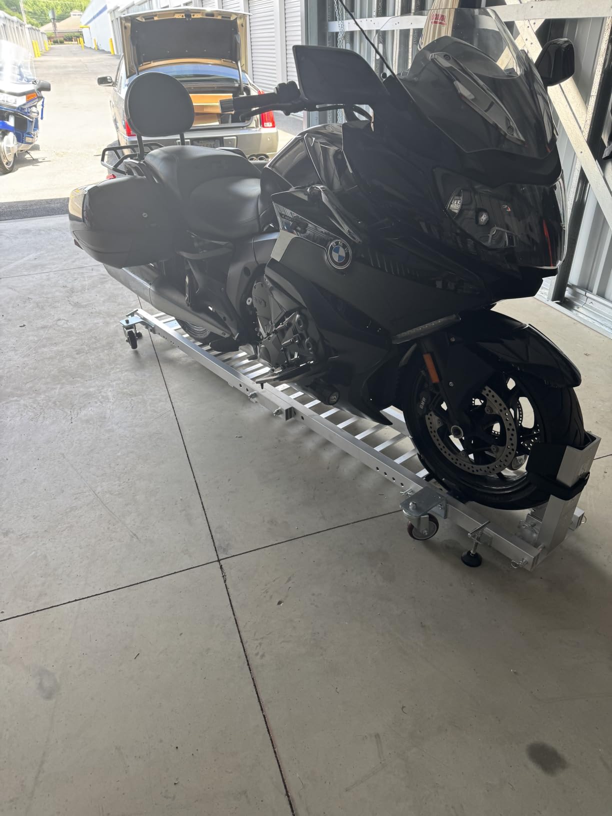 Condor Motorcycle Garage Dolly Wheel Chock customer photo 1