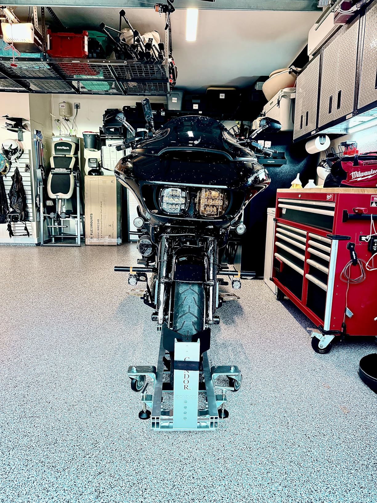 Condor Motorcycle Garage Dolly Wheel Chock customer photo 2
