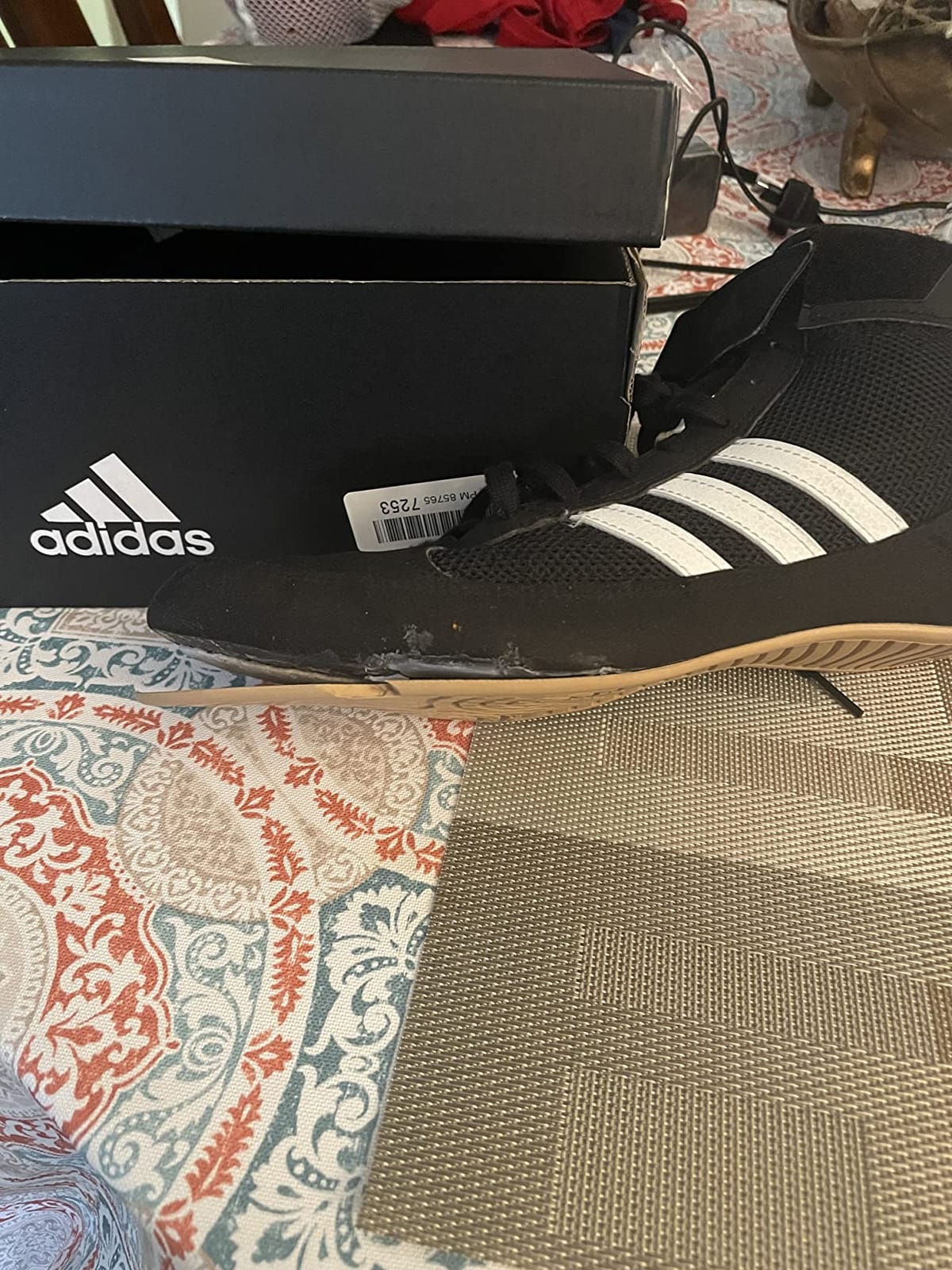 adidas Men's HVC 2 Wrestling Shoes customer photo 2