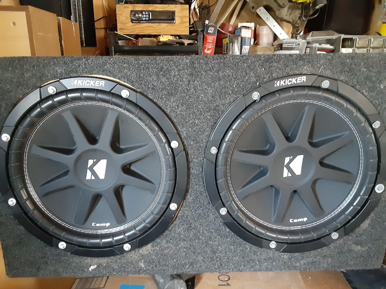 KICKER Comp 12-inch (30cm) Subwoofer, 4-Ohm, RoHS Compliant | Deep low-end for trucks and SUVs, sealed or ported box ready customer photo 1