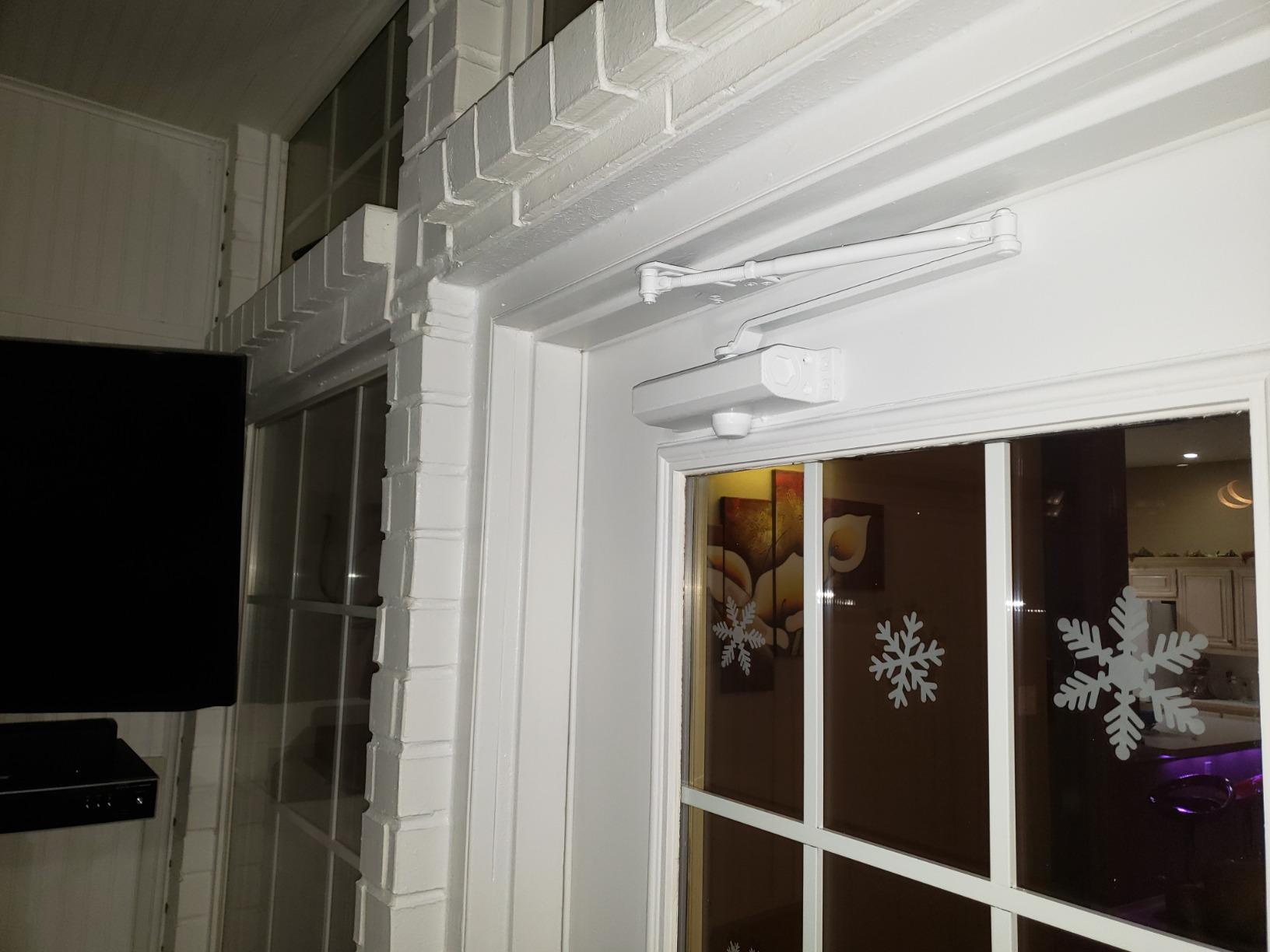 Dynasty 3000 Series Door Closer, Sprayed Aluminum, Spring 3 | Commercial Hydraulic Door Closer, Self-Closing Surface Mount, Adjustable Spring Size 3 customer photo 1