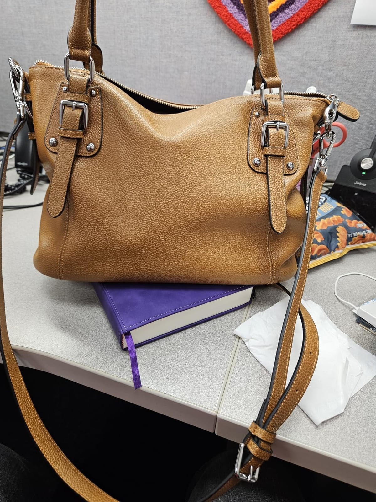Leather Purses and Handbag for Women Shoulder Bag Tote Top Handle Bag customer photo 1
