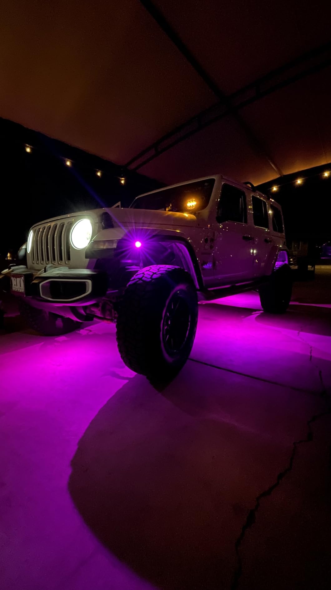 MICTUNING 2nd-Gen CM RGB Rock Lights 8 Pods Kits IP68 Waterproof | 3-in-1 Bright True RGB, Aluminum Housing, Bluetooth App Control, Music Sync Mode, 2-Year Warranty, for Trucks UTV SUV ATV RV customer photo 1