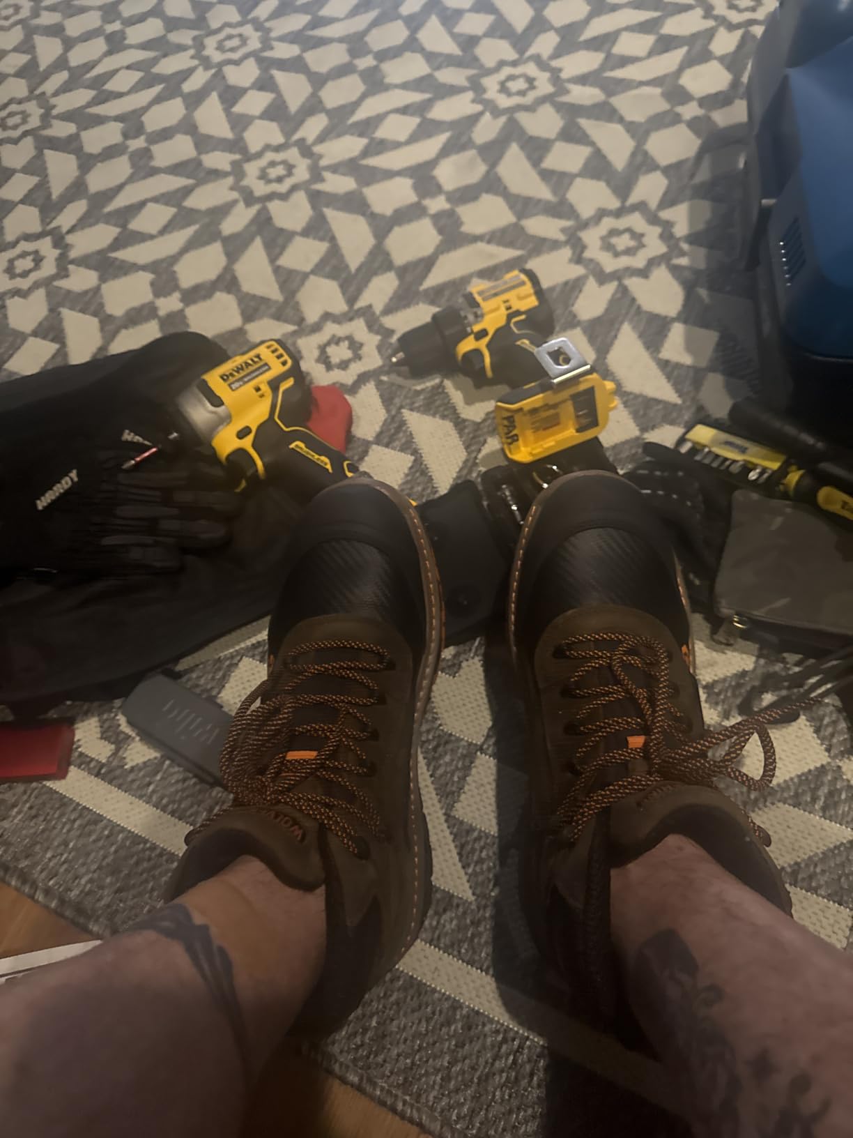 Wolverine Men's Overpass Composite Toe Waterproof Work Boots customer photo 1