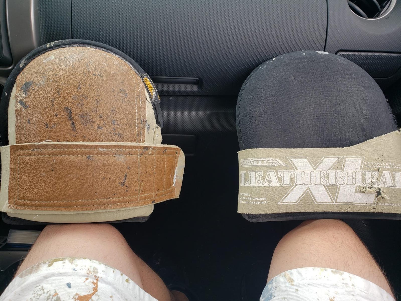 TROXELL USA SuperSoft Leatherhead Kneepads - (Large Size / Bagged in Pairs) customer photo 2