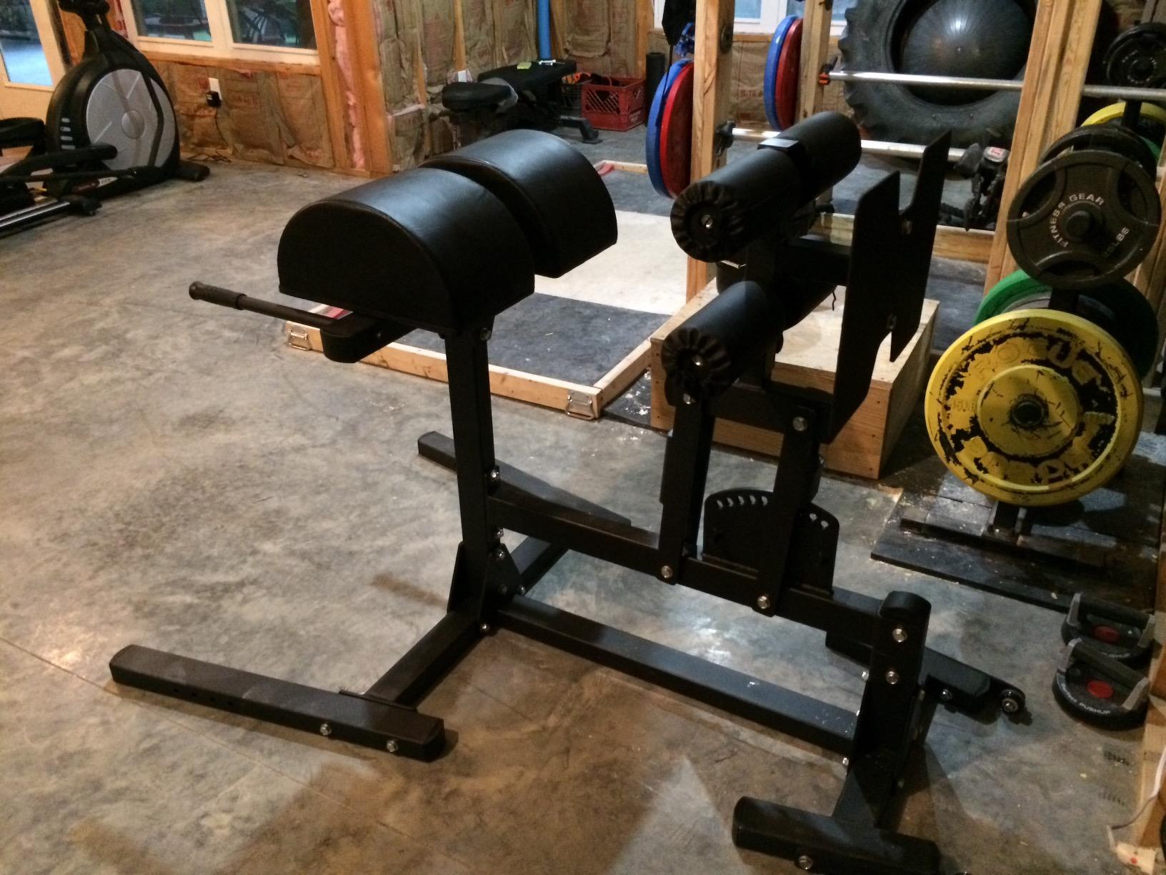 Titan Fitness Glute and Ham Developer, Adjustable GHD Machine, Comfortable Padding, Durable Steel Build, Workout Equipment for Commercial and Home Gym customer photo 2
