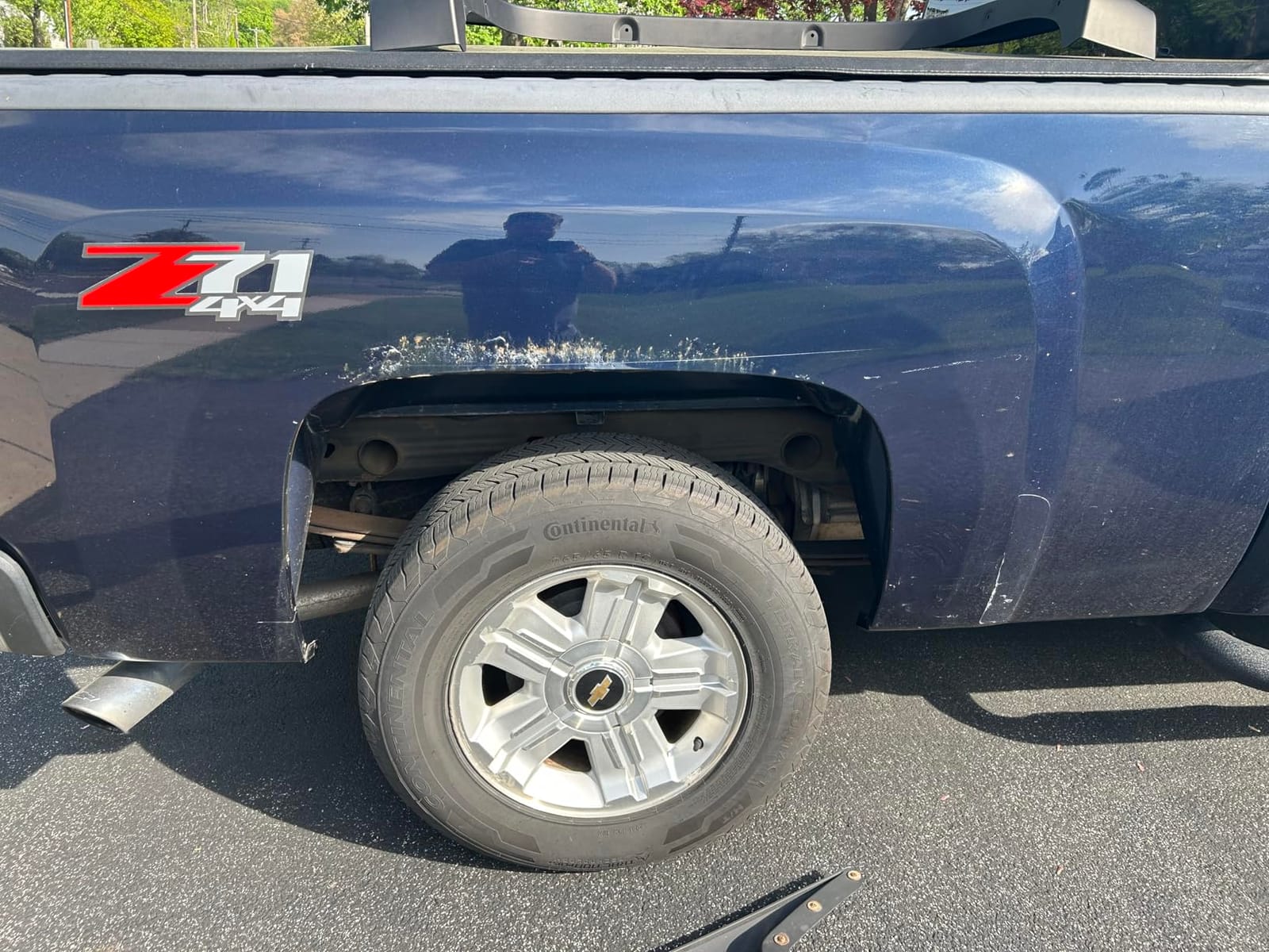 Tyger Auto Fender Flare Compatible with 2007-2013 Chevy Silverado 1500 2500 3500HD (Not Fit 07 Classic) 6.5' & 8' Bed, Fine-Textured Black Paintable Factory Style 4pc | TG-FF6C4288 customer photo 1