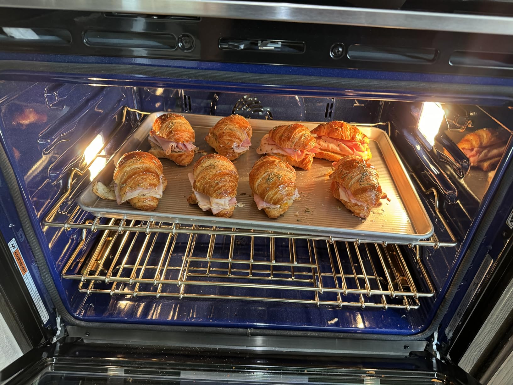 USA Pan Bakeware Half Sheet Baking Pan and Bakeable Nonstick and Cooling Rack Set, Metal customer photo 1