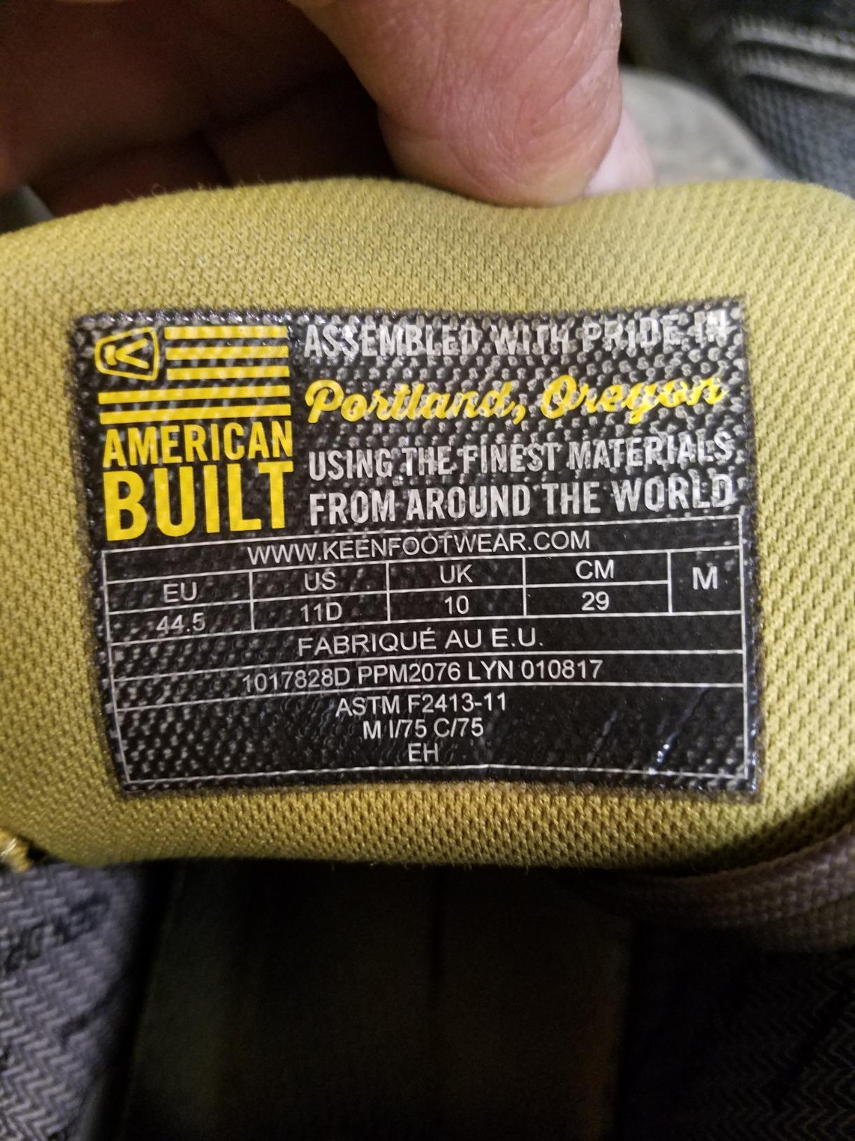 KEEN Utility Men's Logandale Mid Height Steel Toe Waterproof Work Boots customer photo 1