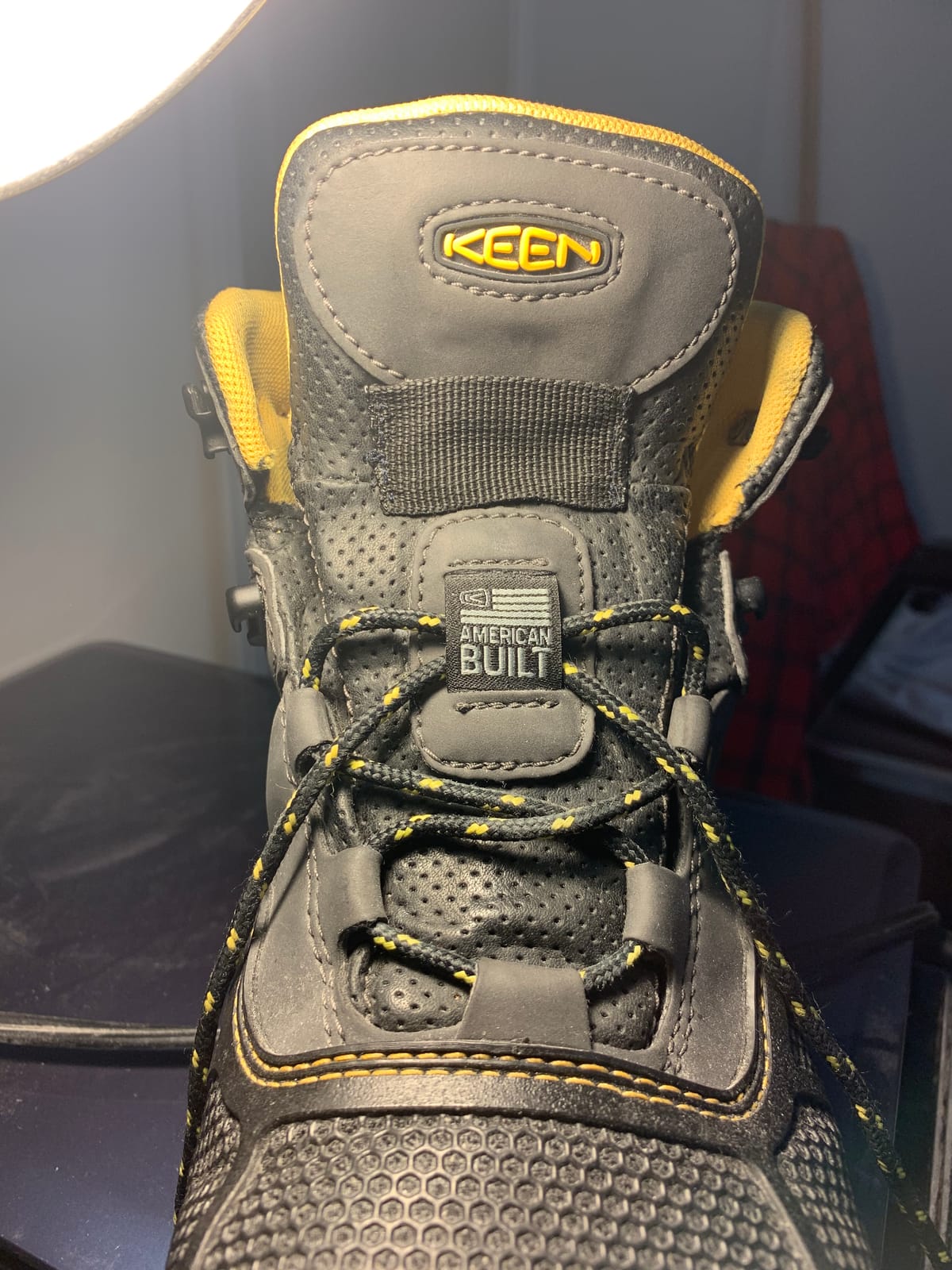 KEEN Utility Men's Logandale Mid Height Steel Toe Waterproof Work Boots customer photo 2