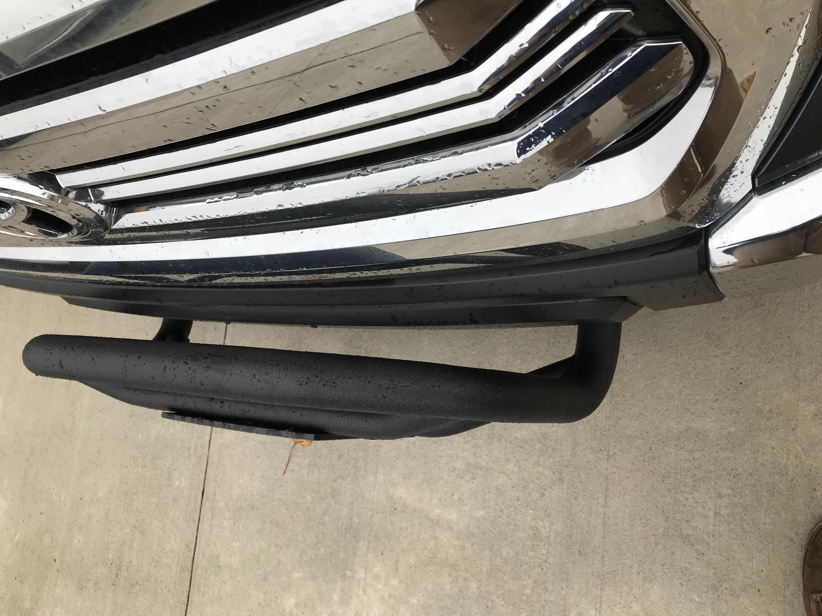 Tyger Auto TG-GD6T60038 Front Bumper Guard Compatible with 2007-2021 Tundra | Textured Black | Light Mount | Bull Bar customer photo 2