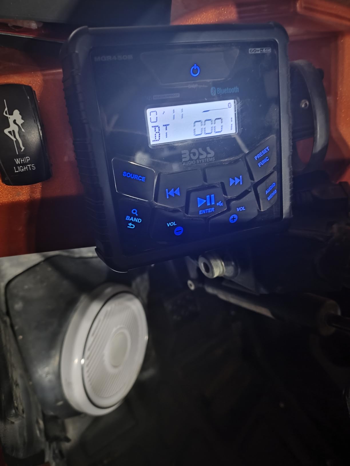 BOSS Audio Systems MGR450B Marine Boat Stereo, NOAA Weather Band Tuner customer photo 2