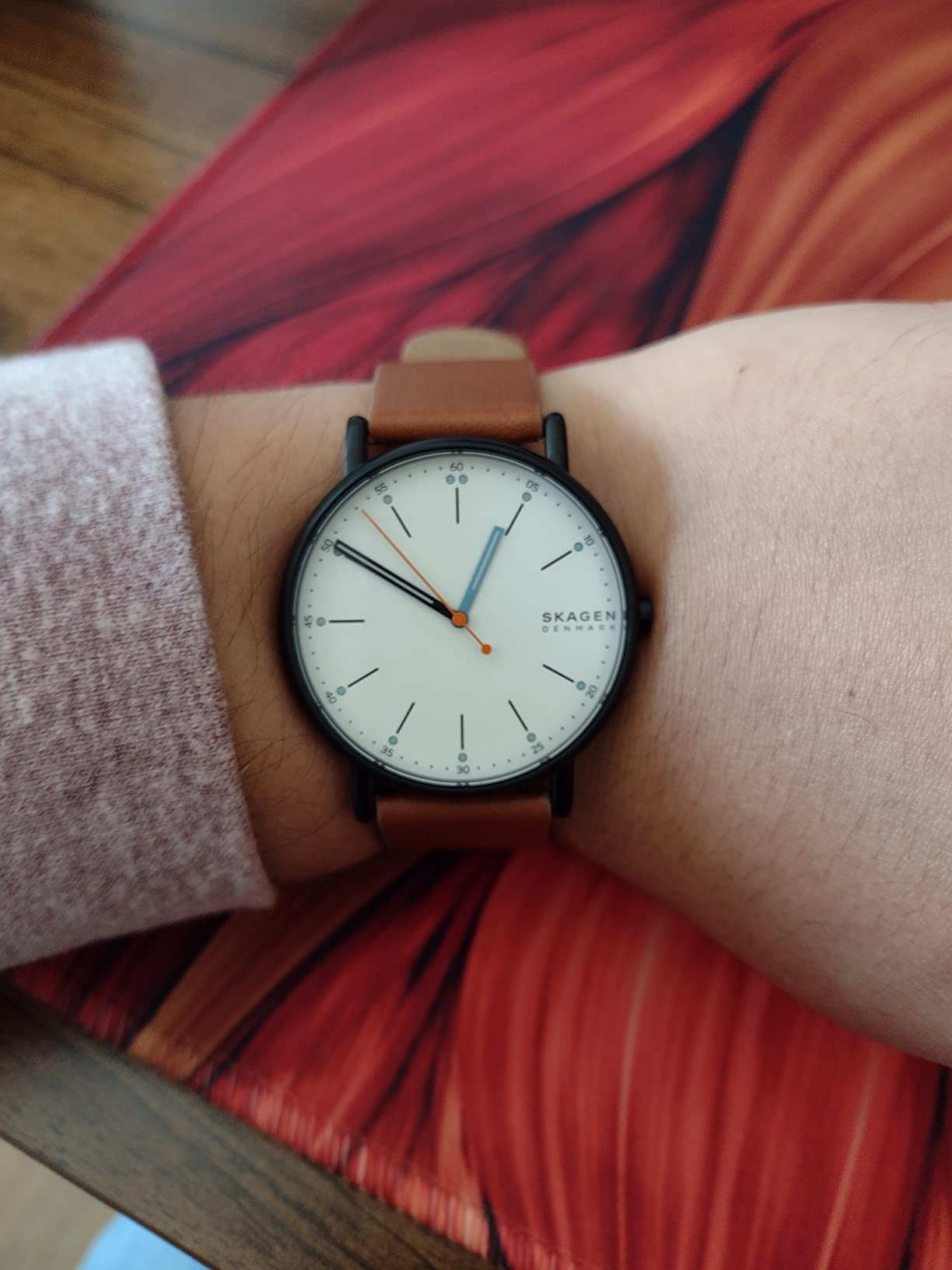 Skagen Signatur Minimalist Stainless Steel Watch for Men customer photo 1