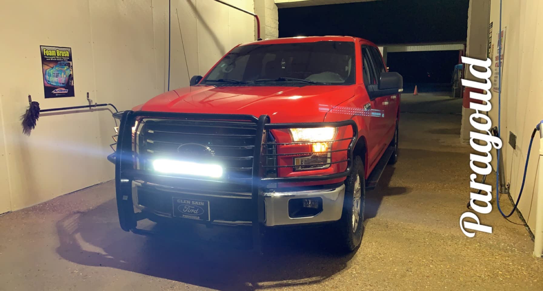 Black Horse Off Road Grille brush Bumper Guard Modular Black Compatible with 2015-2024 Ford F-150-17FP32MA customer photo 1