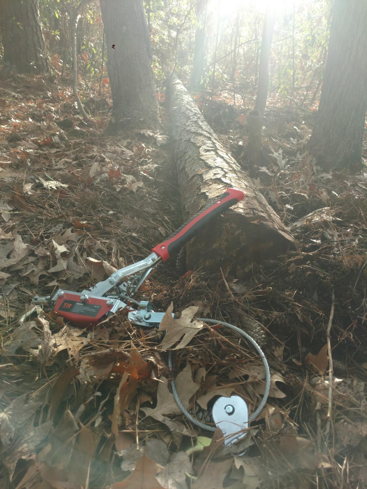TR Industrial Portable 4-Ton Dual Gear Power Puller customer photo 2