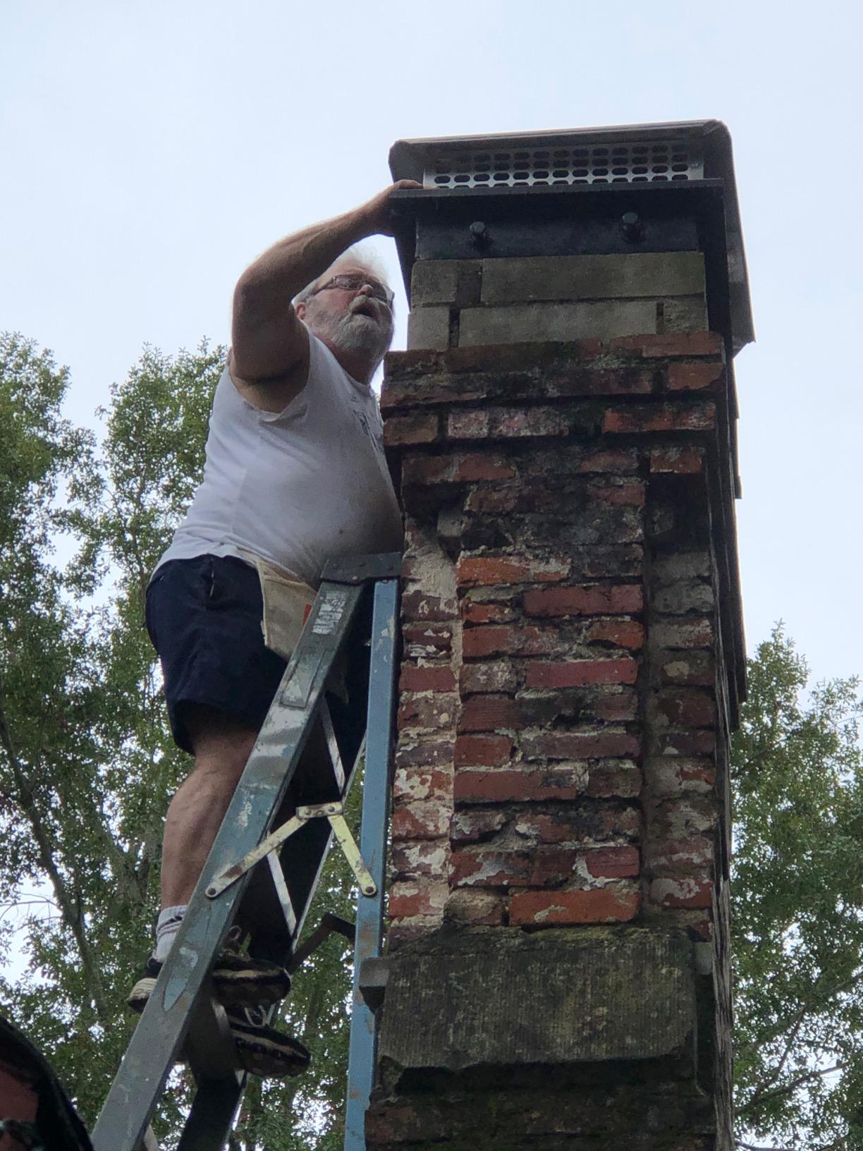 The Forever Cap CCSC2035 20 x 35 Stock Custom Stainless Steel Chimney Cap customer photo 2