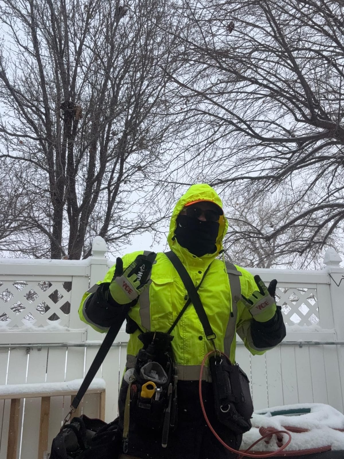 Ergodyne 8384 Type R Class 3 Thermal Parka customer photo 2