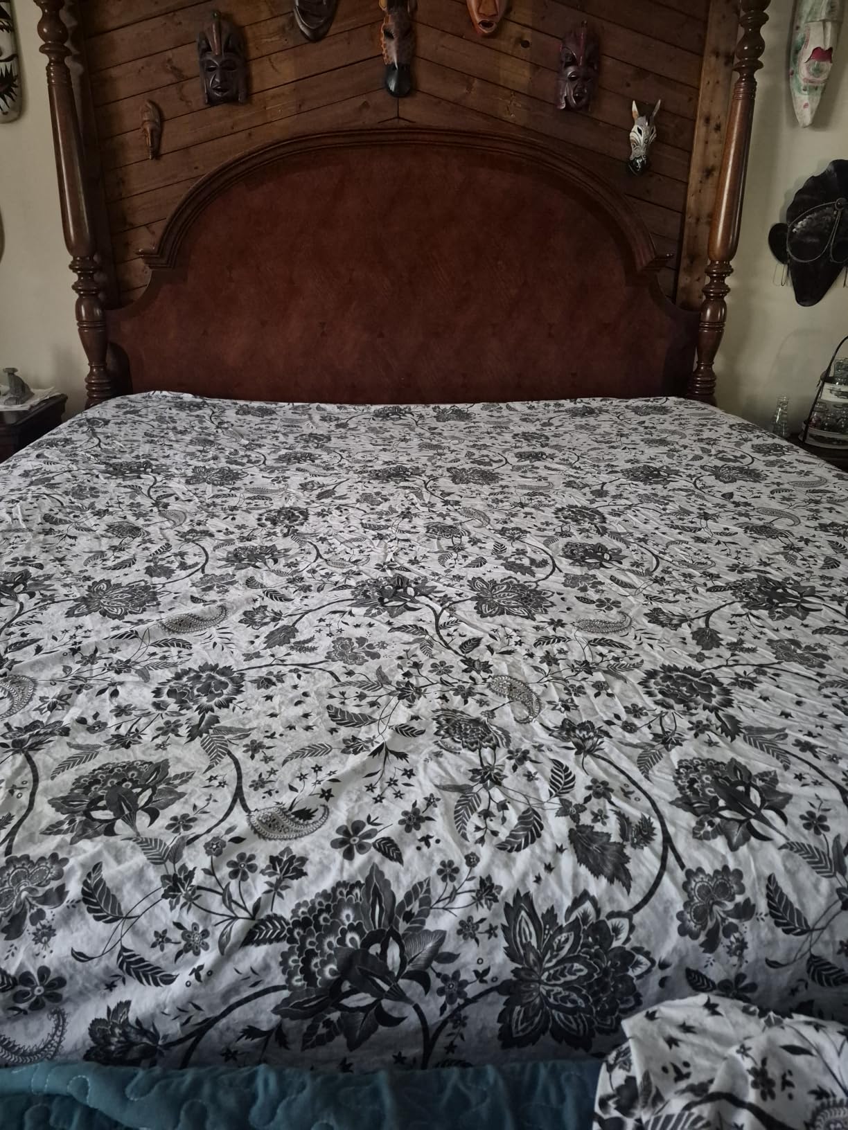 Feather & Stitch Softest 100% Cotton Sheets, 300 Thread Count Percale Weave Bedding, 16