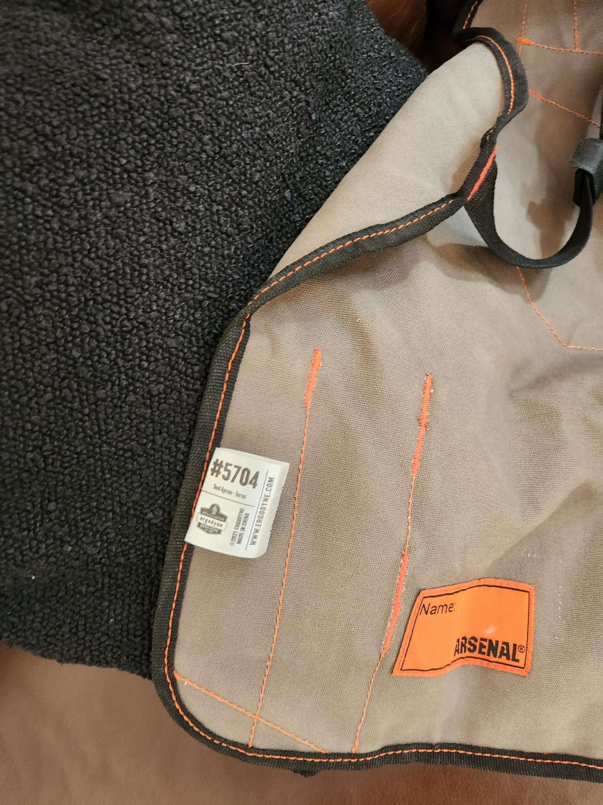 Ergodyne Arsenal 5704 Torso Length Work Tool Apron, 22-Pockets, Gray customer photo 1