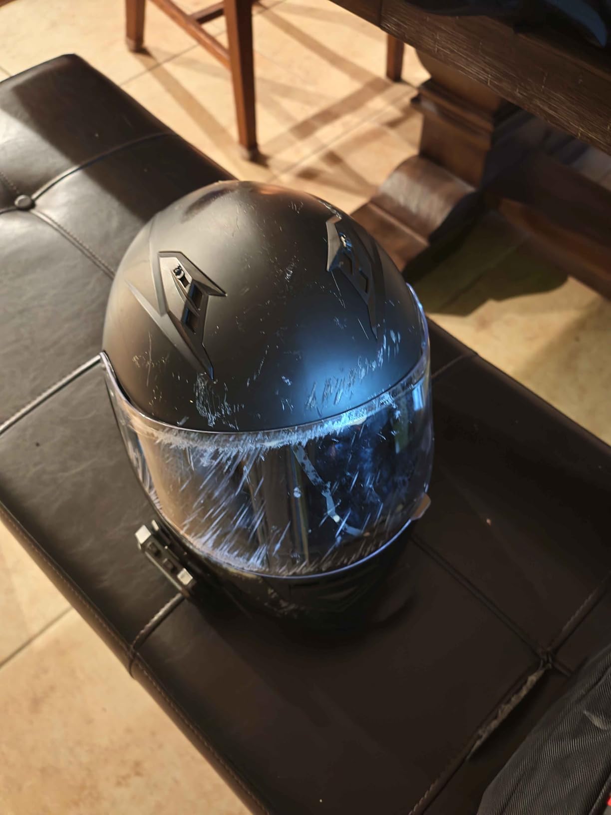 GLX GX11 Compact Full Face Motorcycle Helmet w/ Tinted Visor, DOT | The Art of Snug Comfort, Streamlined customer photo 1