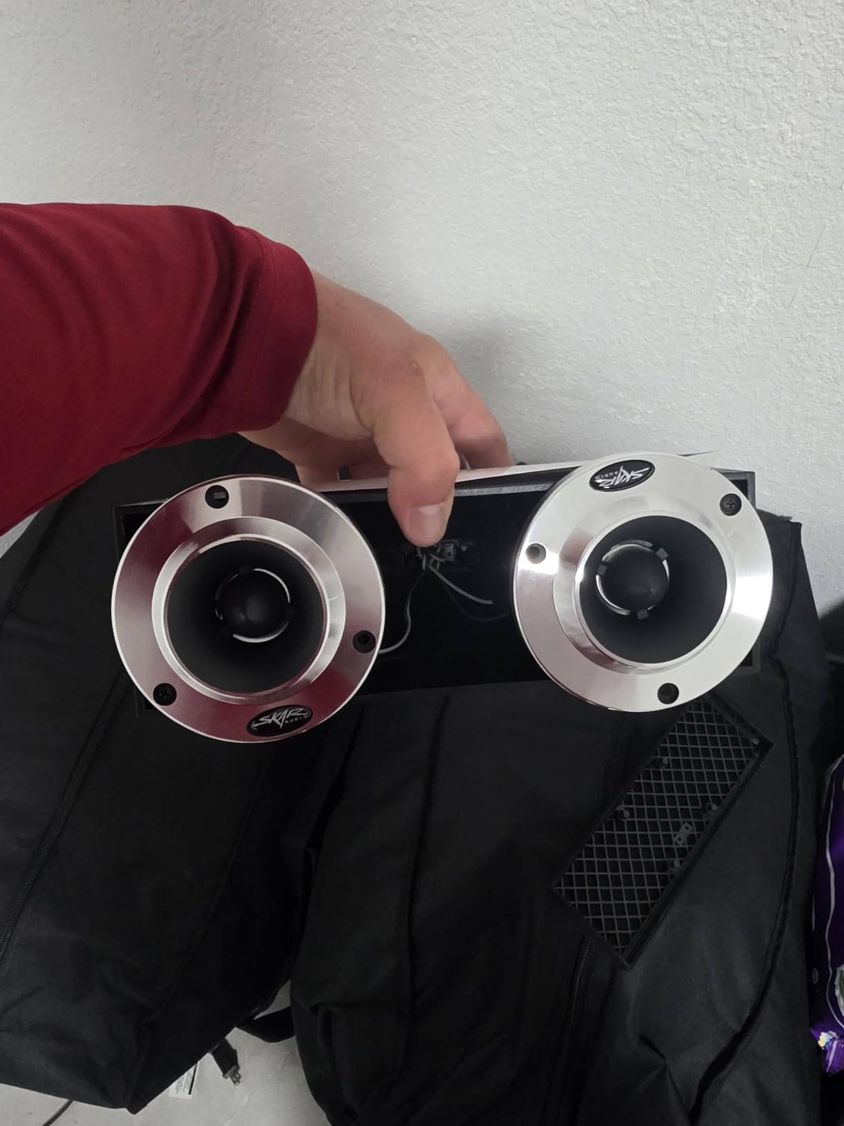 Skar Audio VX200-ST 1.8-Inch 400 Watt High Compression Aluminum Bullet Super Tweeters, Pair customer photo 1