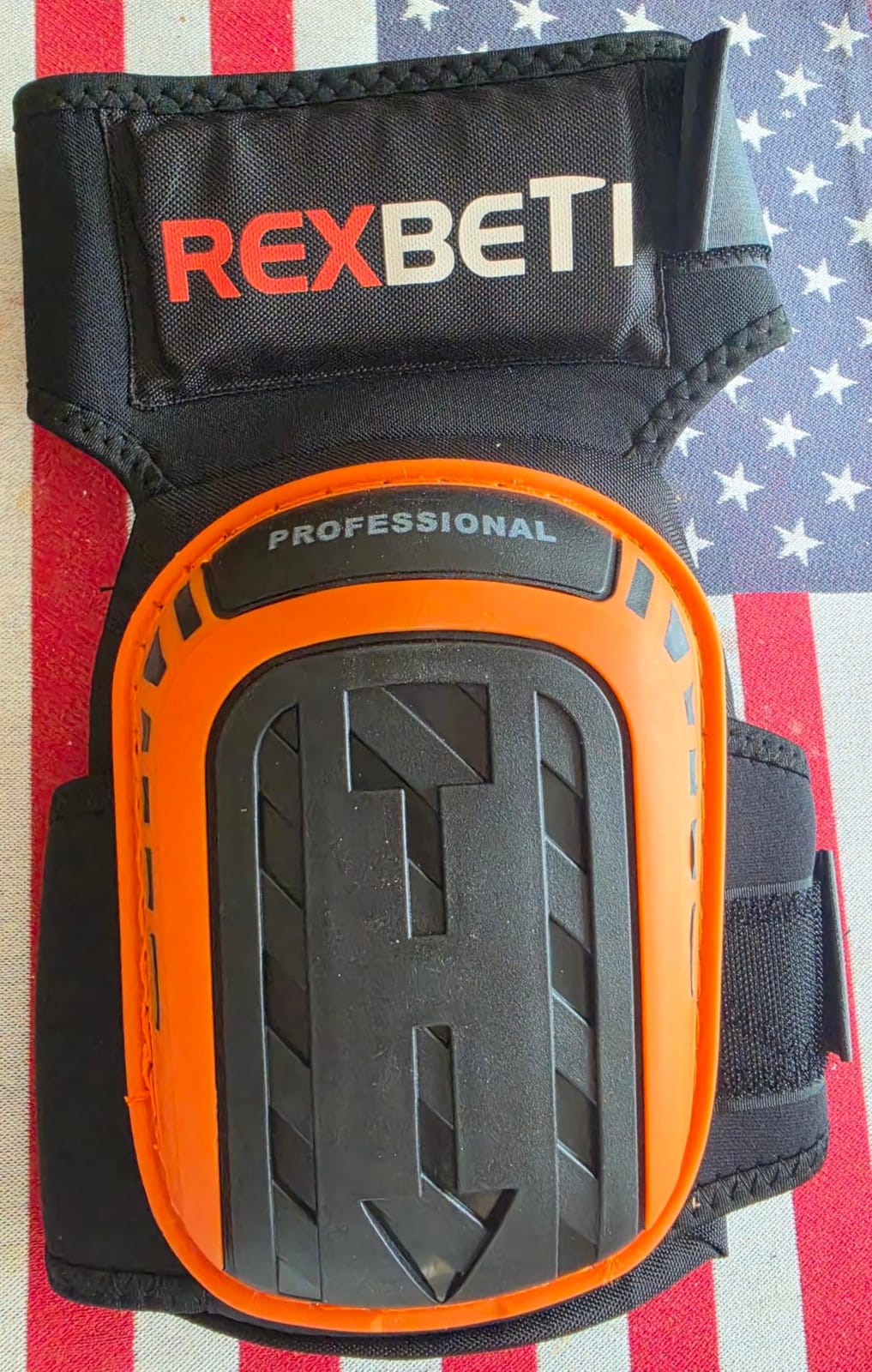 REXBETI Knee Pads for Men, Anti-slip Construction Gel Knee Pads for Work | Heavy Duty Cap, Comfort Thick Gel Foam Pad, Stay Put Strong Stretchable Straps, For Construction Gardening Flooring Cleaning customer photo 2