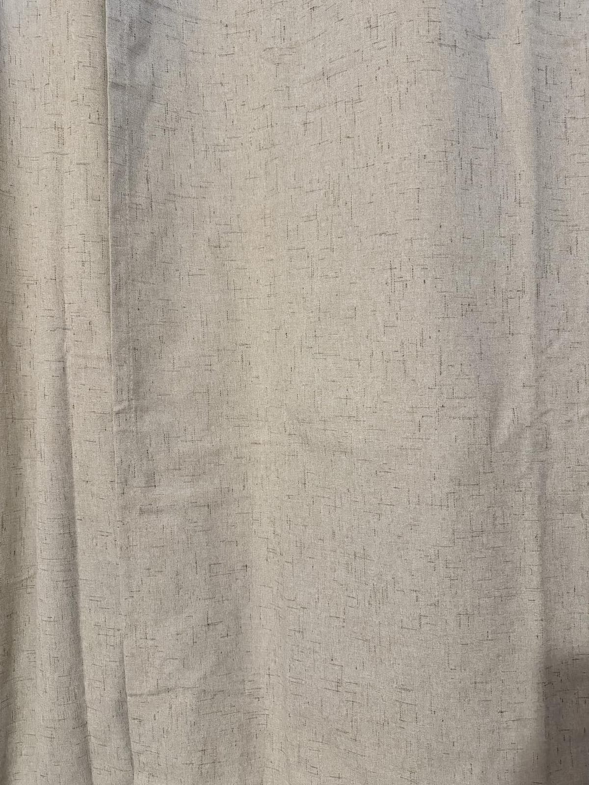 H.VERSAILTEX Linen 100% Blackout Curtains for Bedroom Light Blocking Curtains, Textured Curtains for Living Room 84 inch Grommet, White Liner Energy Efficient GRS Certified (2 Panels, Natural) customer photo 1