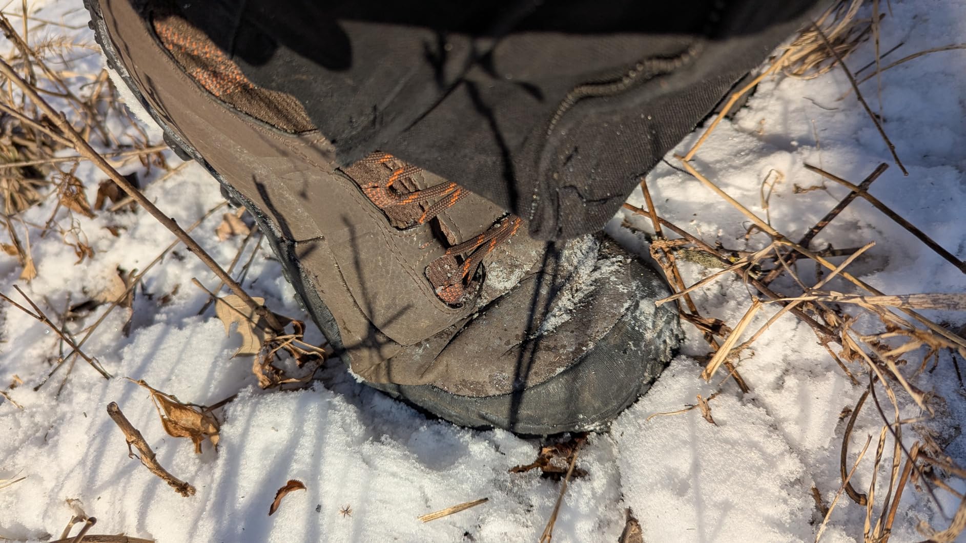 XPETI Men's Thermator Mid-Rise Lightweight Hiking Insulated Non-Slip Outdoor Boots customer photo 2
