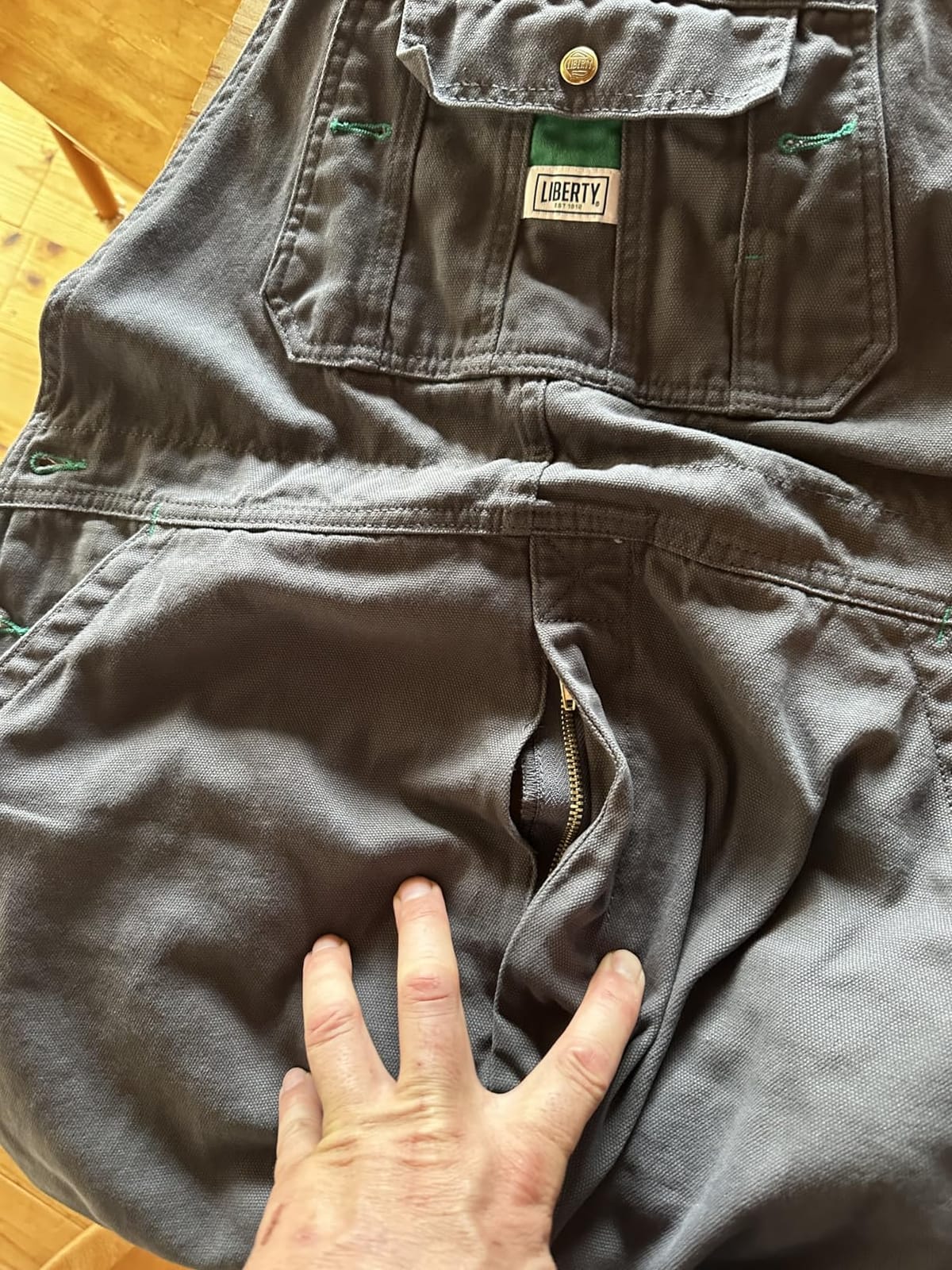 Liberty Men's Duck Bib Overalls customer photo 2